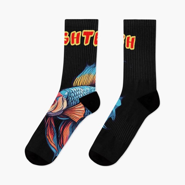 Item preview,  For animal lovers.  A colorful rabinów fighter fisch designed and sold by GroonSpace.