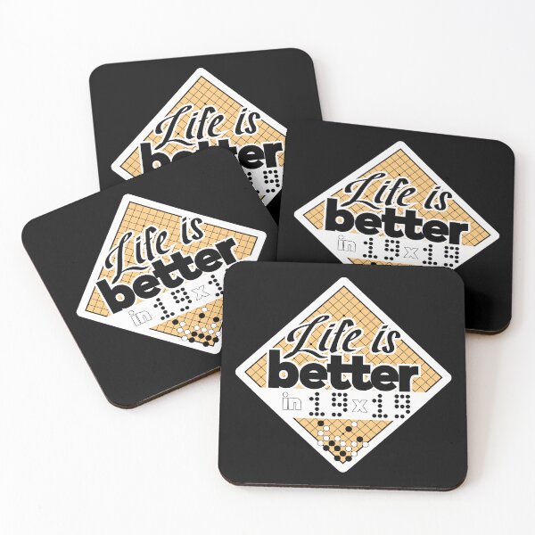 Item preview, Life Is Better In 19x19 designed and sold by liuet.