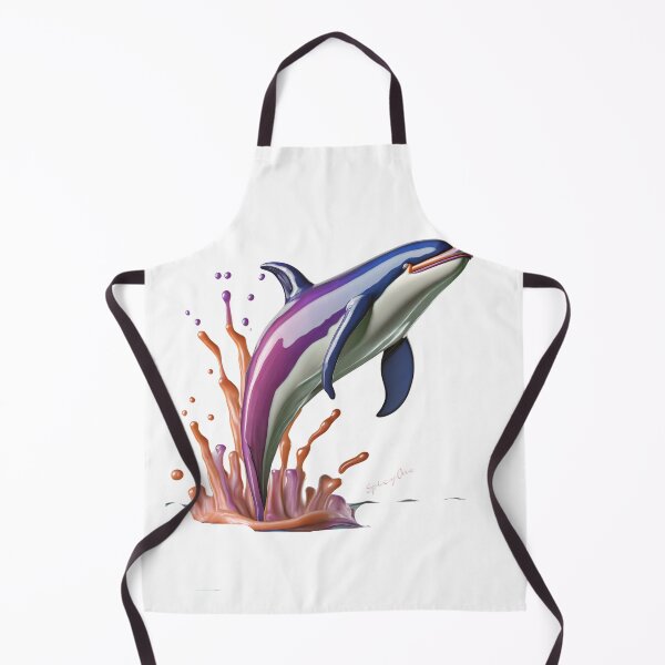 Item preview, Dolphin Fish Art Featuring Jump designed and sold by SpicyOne.