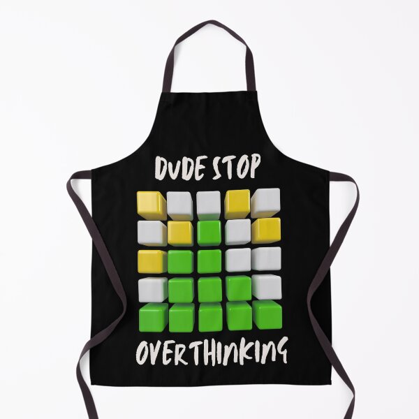 Item preview, Dude Stop Overthinking designed and sold by PasindhuW.