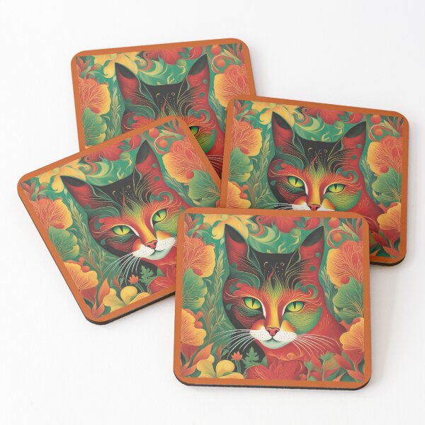 Item preview, Floral Innocence, Feline Craft designed and sold by Owl-o-the-wisp.