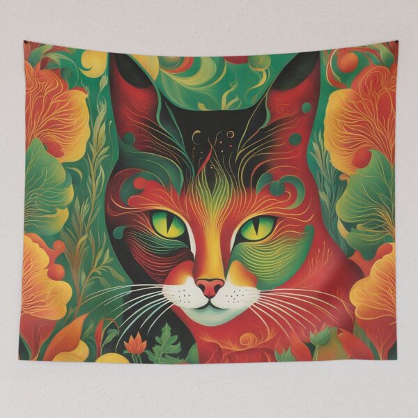 Item preview, Floral Innocence, Feline Craft designed and sold by Owl-o-the-wisp.