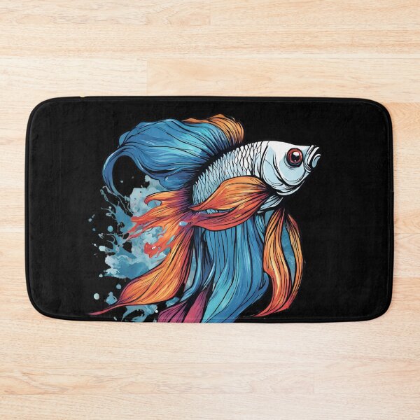 Item preview, For animal lovers.  A colorful rabinów fighter fisch 1 designed and sold by GroonSpace.