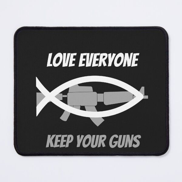 Item preview, Love Everyone Keep Your Guns designed and sold by T-Hand141Homestead.