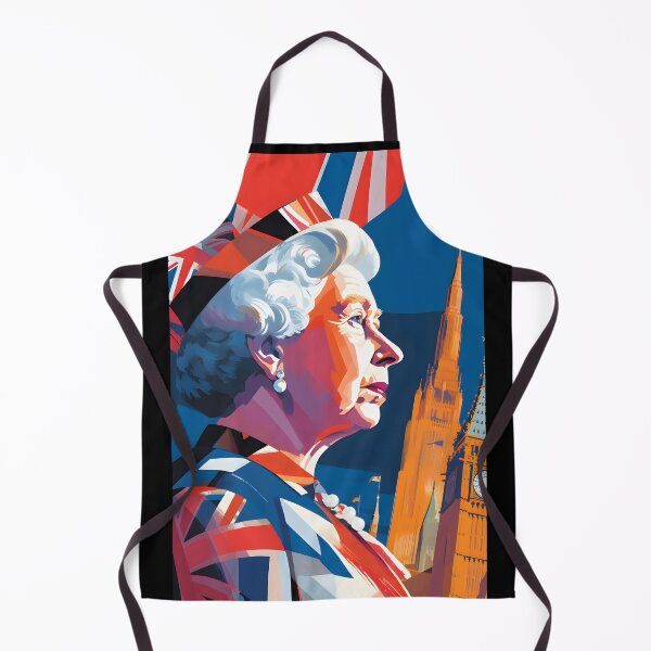 Item preview, London Dreams Unveiled- Queen Elizabeth II in a Dynamic Palette of Styles, Bold Pop Art designed and sold by OlfactoART Studio.