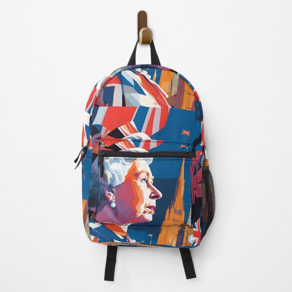 Item preview, London Dreams Unveiled- Queen Elizabeth II in a Dynamic Palette of Styles, Bold Pop Art designed and sold by OlfactoART Studio.