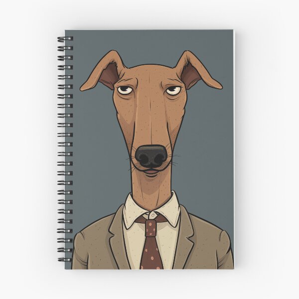 Item preview, Playful Human-Like Dog Cartoon Illustration (No. 1) designed and sold by Daniel Reyes.