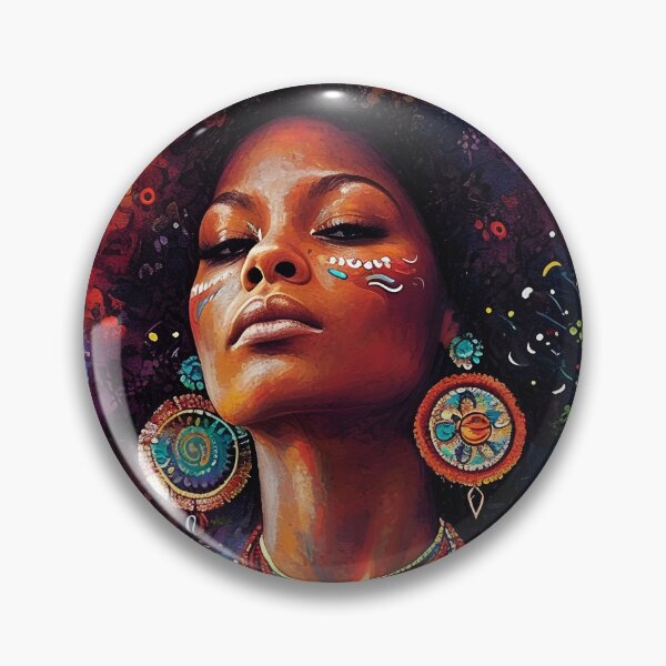 Item preview, Trippy Afro Hippie Girl   designed and sold by JD72shirtshop.