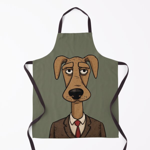 Item preview, Playful Human-Like Dog Cartoon Illustration (No. 2) designed and sold by Daniel Reyes.