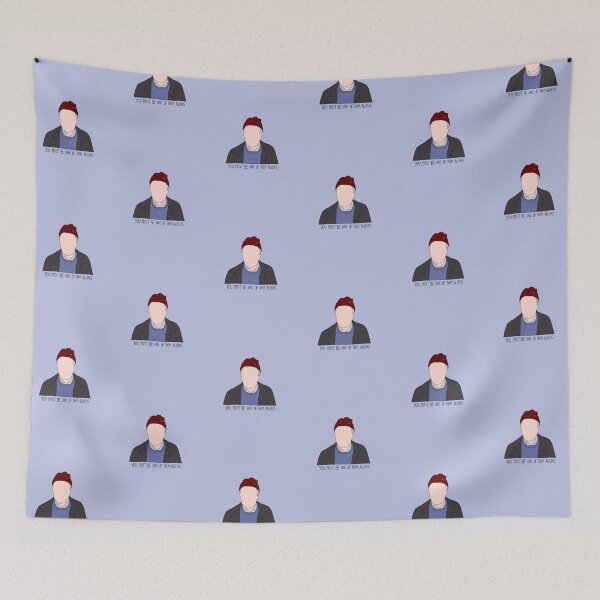 Item preview, "You Must Be One Of Them Aliens" Wilfred Mott Quote Print Design  designed and sold by abldesign.