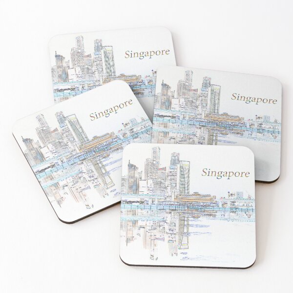 Item preview, Singapore Skyline designed and sold by Kasia Design.
