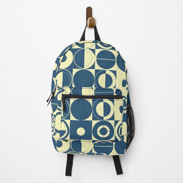 Item preview, Royal Blue & Pale Yellow Circles designed and sold by TondoMeander.