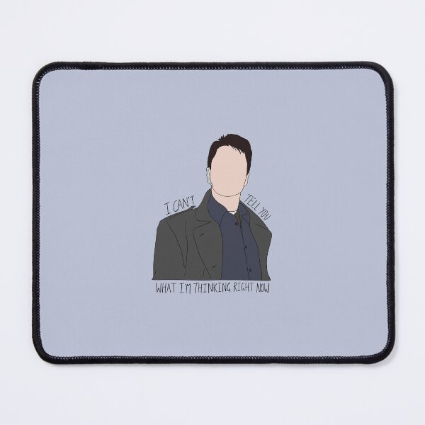 Item preview, "I Can't Tell You What I'm Thinking Right Now" Captain Jack Harkness Quote Print Design  designed and sold by abldesign.