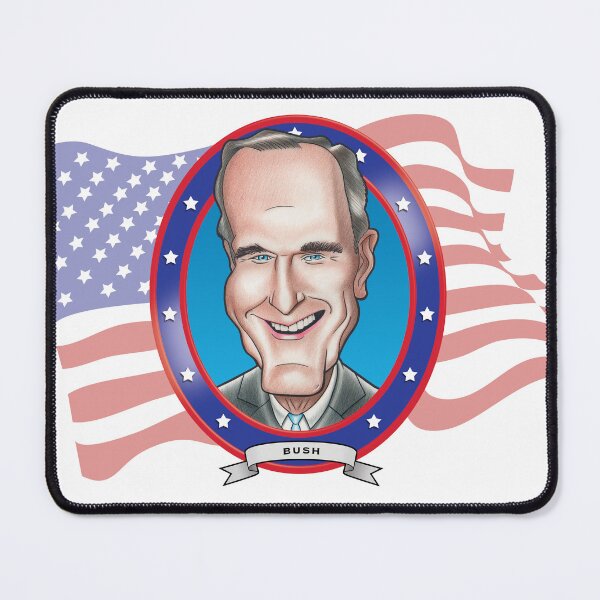 Item preview, George H.W. Bush Caricature designed and sold by FunFaces.