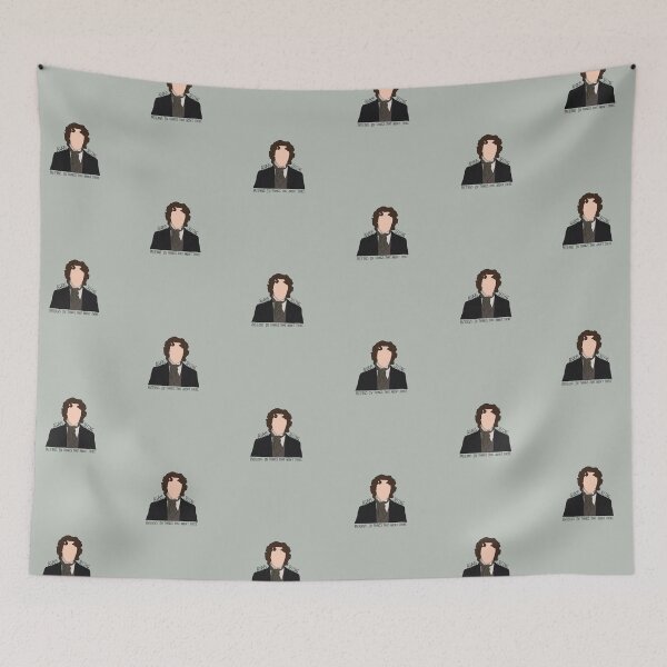 Item preview, "Always Seeing Patterns In Things That Aren't There" Eighth Doctor Quote Print Design  designed and sold by abldesign.