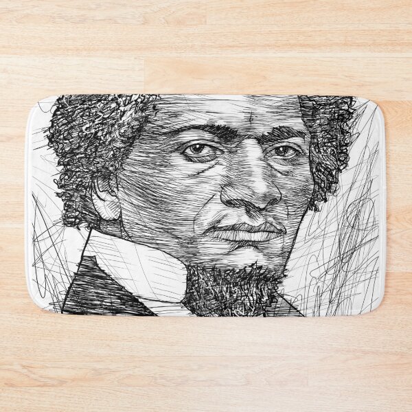 Item preview, FREDERICK DOUGLASS ink portrait .2 designed and sold by lautir.