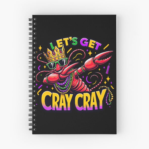 Item preview, Crayfish King: Mardi Gras Dabbing Tee designed and sold by MAPDDesigns.