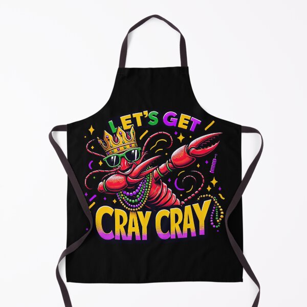 Item preview, Crayfish King: Mardi Gras Dabbing Tee designed and sold by MAPDDesigns.