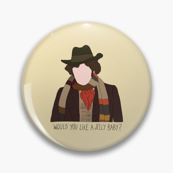 Item preview, "Would You Like A Jelly Baby?" Fourth Doctor Quote Print Design  designed and sold by abldesign.