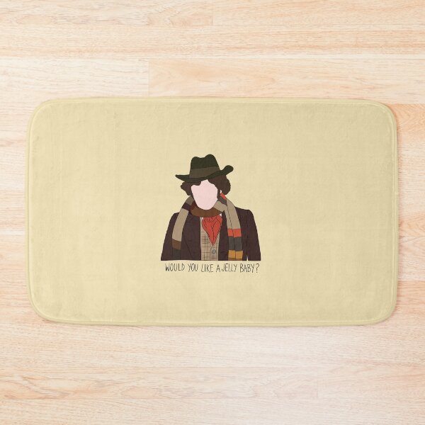 Item preview, "Would You Like A Jelly Baby?" Fourth Doctor Quote Print Design  designed and sold by abldesign.