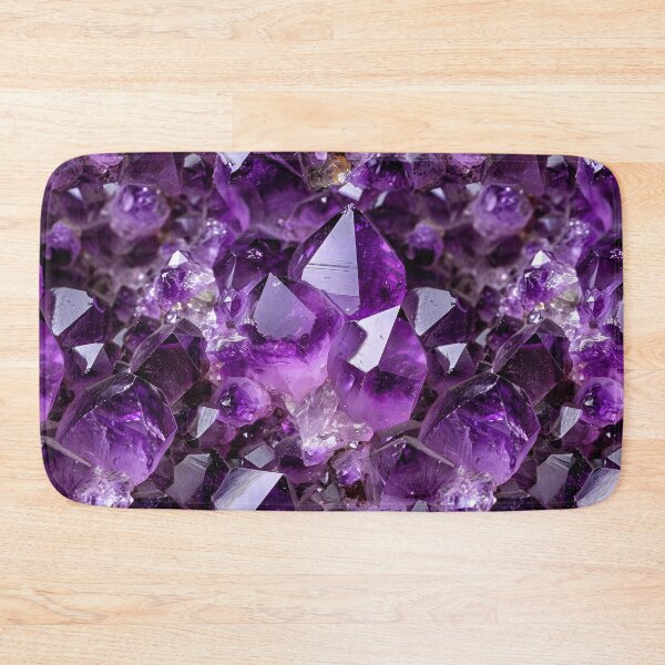 Item preview, Seamless Purple amethyst geode crystals 4k wallpaper digital paper with designed and sold by ChattanoogaTee.
