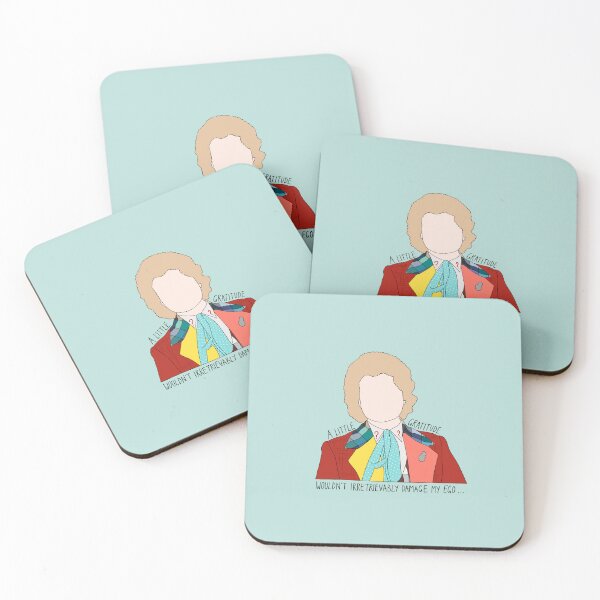 Item preview, "A Little Gratitude Wouldn't Irretrievably Damage My Ego..." Sixth Doctor Quote Print Design  designed and sold by abldesign.