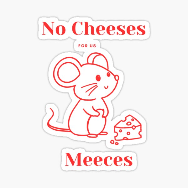 Item preview, No Cheeses For Us Meeces Graphic T-Shirt designed and sold by falconaro.