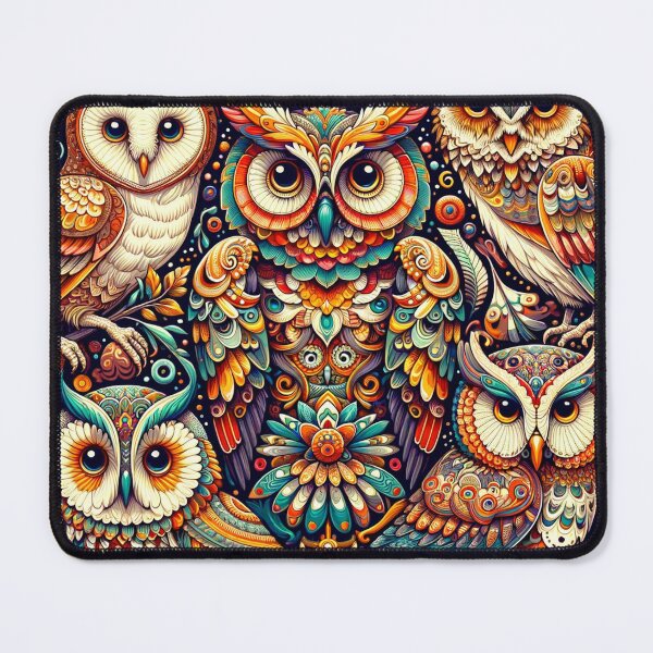 Item preview, Mystical Owl Tapestry designed and sold by floraldesigns-v.