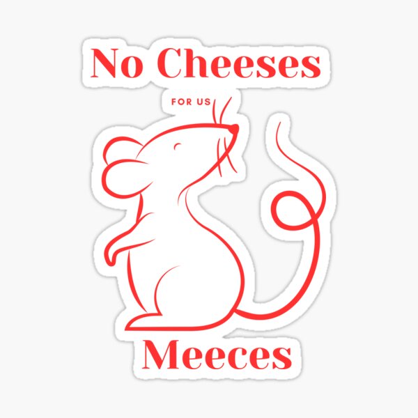 Item preview, No Cheeses For Us Meeces Graphic T-Shirt designed and sold by falconaro.