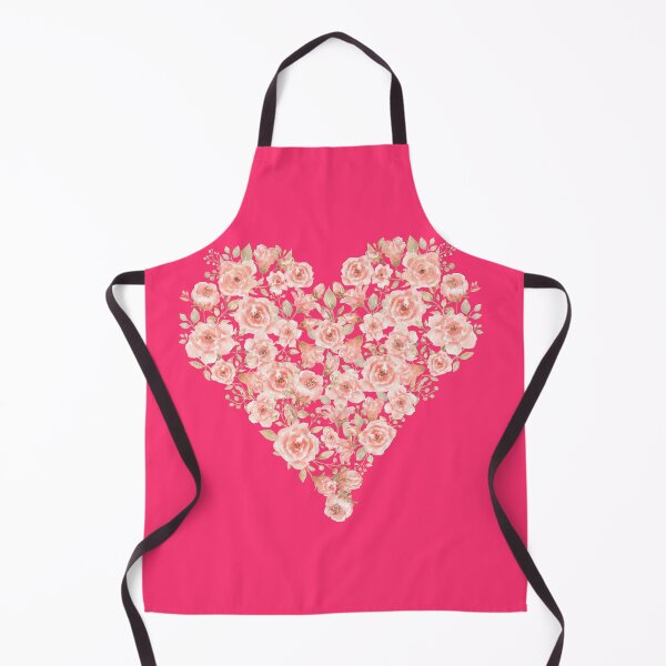 Item preview, A heart filled with pink roses designed and sold by LionessLove.