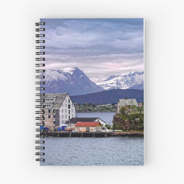 Item preview, Cloudy skies over Alesund designed and sold by RosRidleyPhoto.