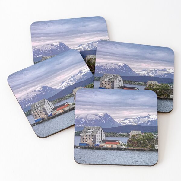 Item preview, Cloudy skies over Alesund designed and sold by RosRidleyPhoto.
