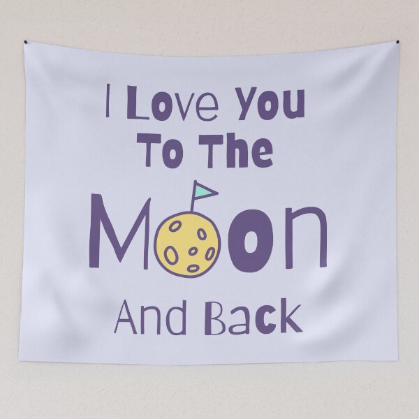 Item preview,  I Love You To The Moon And Back 5 designed and sold by Nesro34.