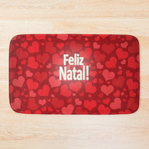 Item preview, feliz natal corações designed and sold by ZiphGames.