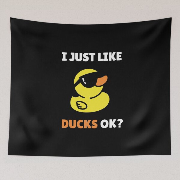 Item preview, I Just Really Like Ducks Ok designed and sold by Ashi17.