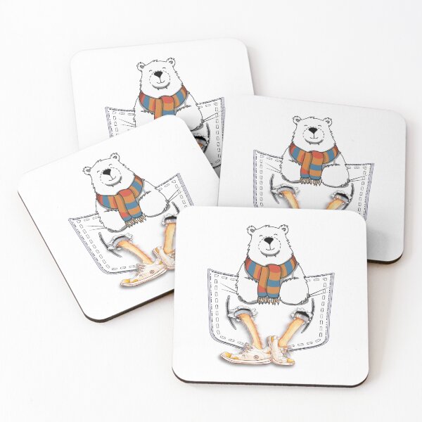 Item preview, Pocket Peculiarities: Bear in Sneaky Sneaks designed and sold by NickTaroDesign.