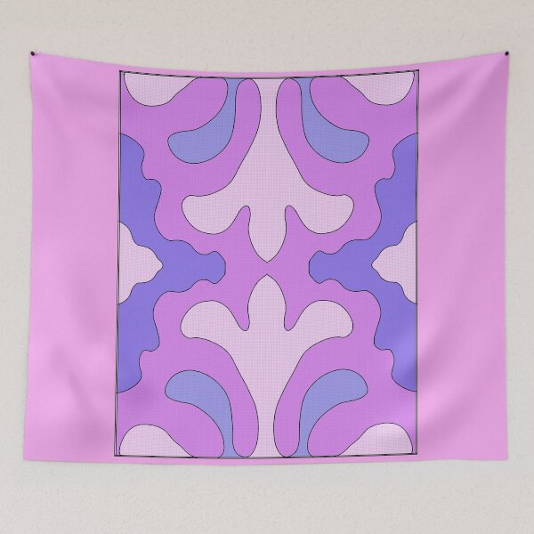 Item preview, patterns with pink and purple tones designed and sold by azet-art.