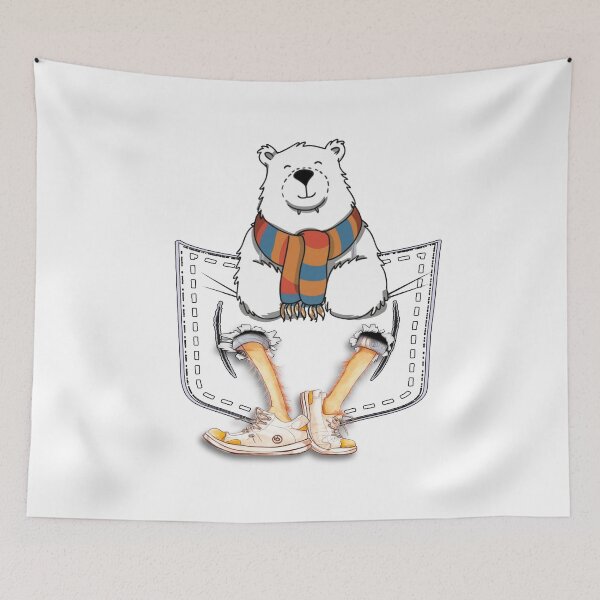 Item preview, Pocket Peculiarities: Bear in Sneaky Sneaks designed and sold by NickTaroDesign.