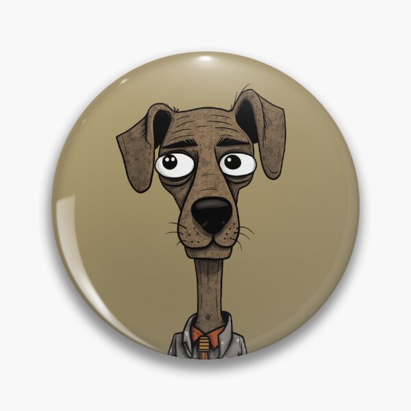 Item preview, Playful Human-Like Dog Cartoon Illustration (No. 11) designed and sold by Daniel Reyes.