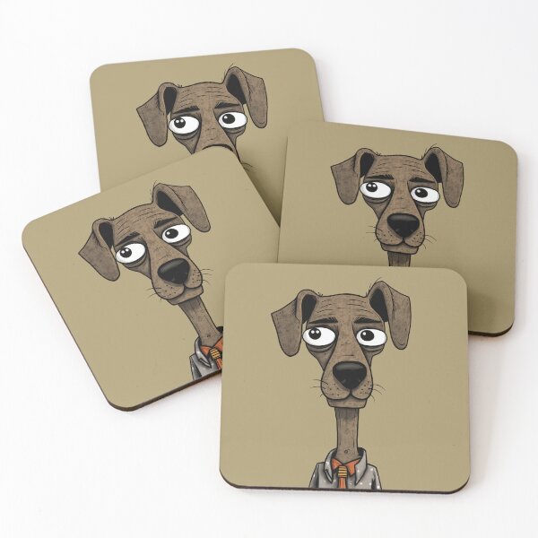 Item preview, Playful Human-Like Dog Cartoon Illustration (No. 11) designed and sold by Daniel Reyes.