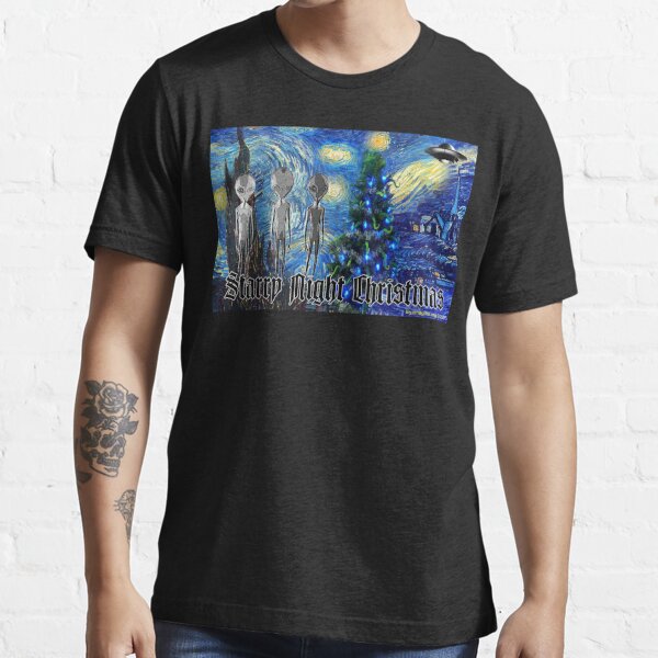 Starry Night Xmas Essential T-Shirt
