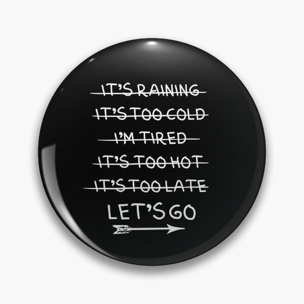 Item preview, Motivational Exercise No-Excuse Workout-Buddy Let's Go designed and sold by love3617.