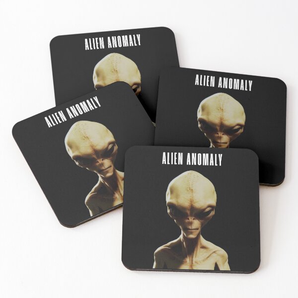 Item preview, Alien Anomaly - Humanoid Alien Portrait Gray Alien designed and sold by MadeByRobots.