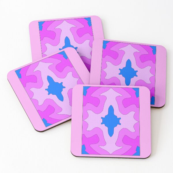 Item preview, patterns with pink and purple tones designed and sold by azet-art.