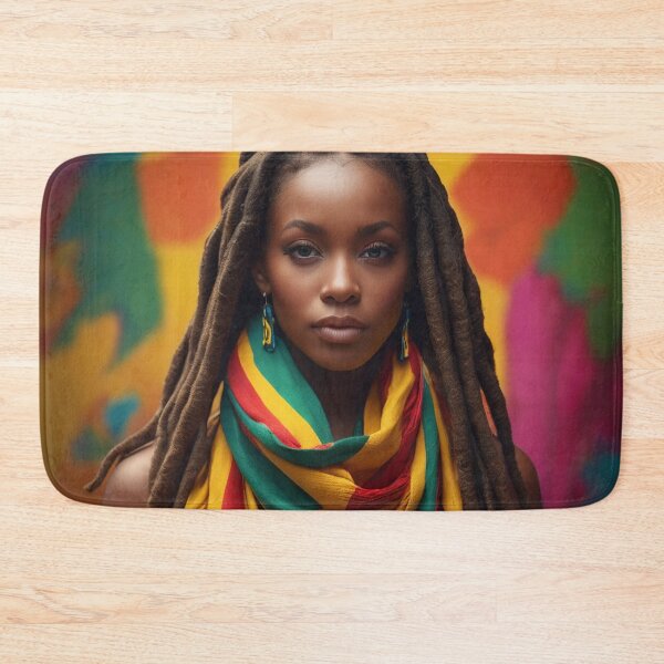 Item preview, Caribbean Chroma | Jamaican Beauty with a scarf & Colorful Splendor designed and sold by Rothnaric.