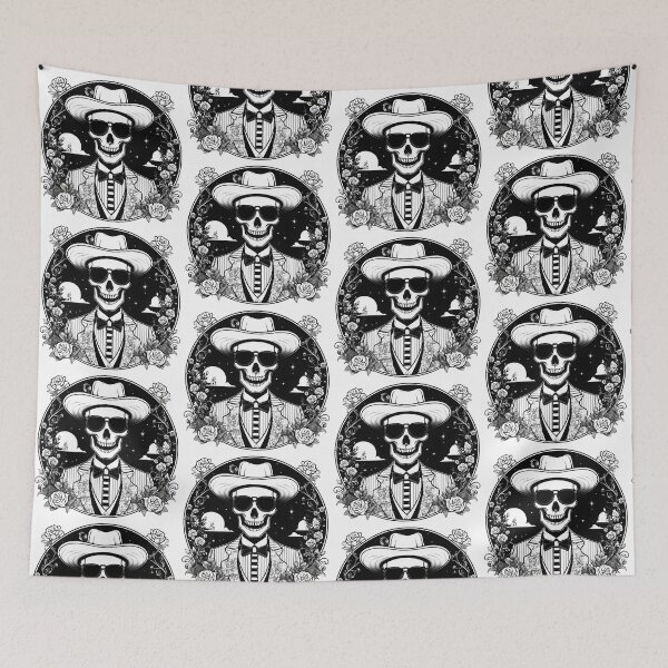 Item preview, Preppy Skeleton gentleman style designed and sold by PasindhuW.