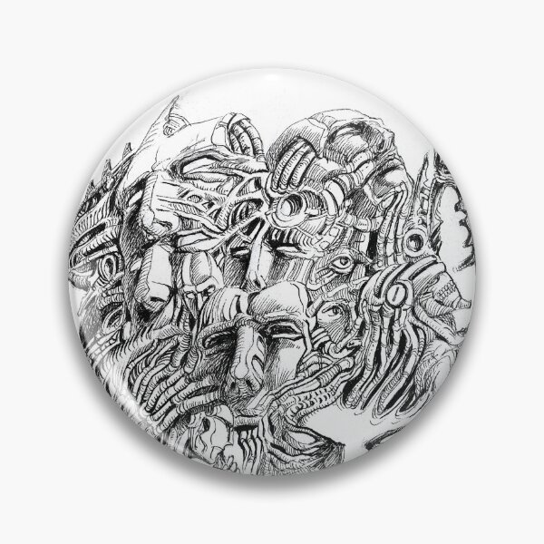 Item preview, Biomechanic face  designed and sold by Paintbase.
