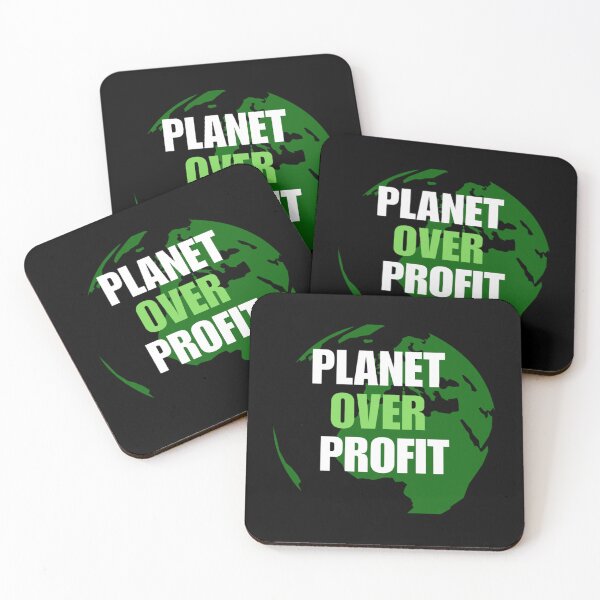 Item preview, Save Earth with Planet Over Profit Top! Activist Gift (Earth Day, Ecology, Climate Change) designed and sold by aiartzstore.