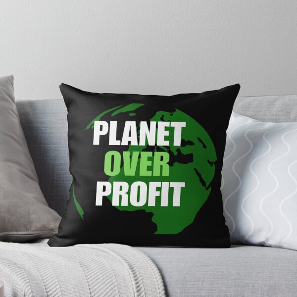 Item preview, Save Earth with Planet Over Profit Top! Activist Gift (Earth Day, Ecology, Climate Change) designed and sold by aiartzstore.