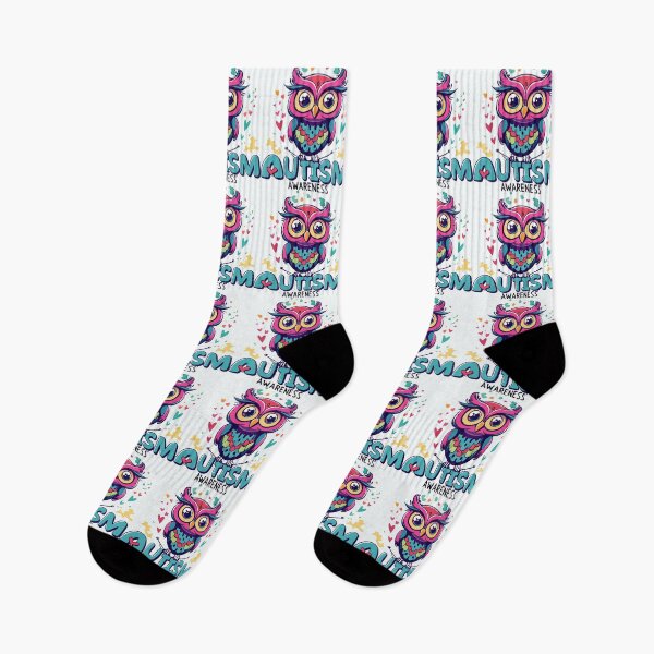 Item preview, Autism Awareness Cute Owl Color T-Shirts designed and sold by MizoX7.